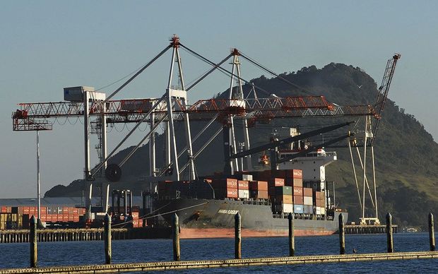 The Port of Tauranga is New Zealand's biggest.