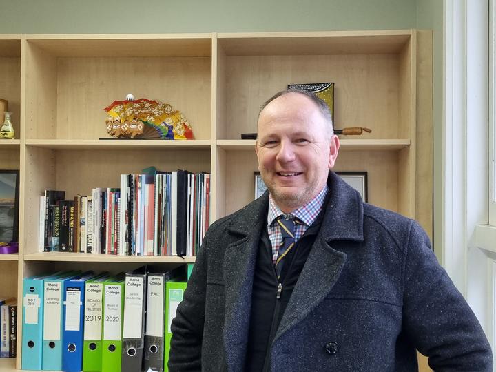 Mana College principal John Murdoch.