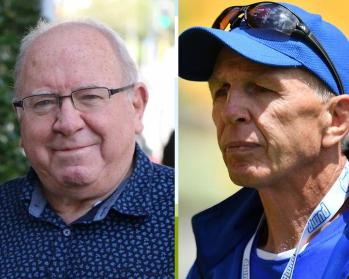 Keith Quinn and Gordon Tietjens