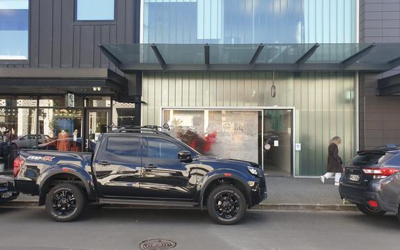 Big car in Ponsonby, Auckland