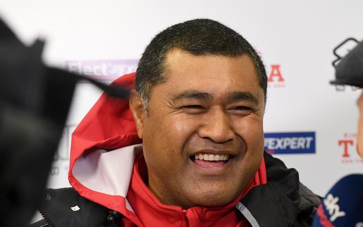 Toutai Kefu. Tonga rugby coach.