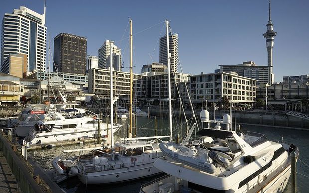 Auckland's Viaduct Basin.