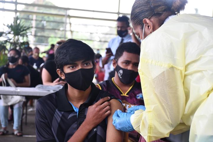 Fiji vaccination of teens going strong