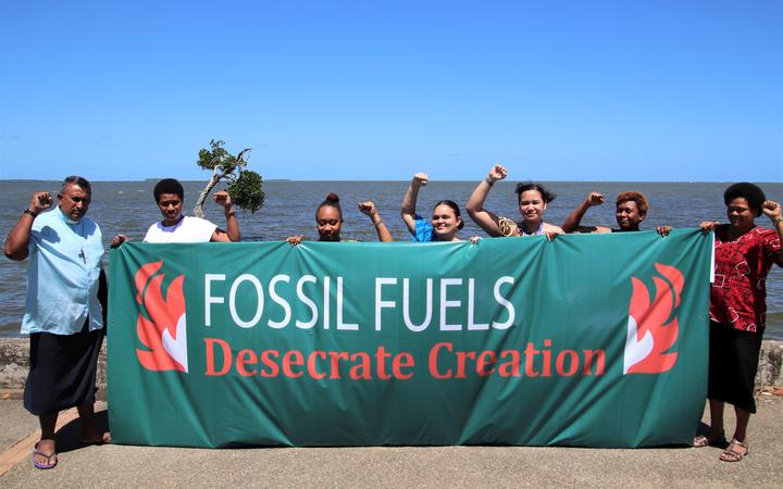 The Pacific Conference of Churches and  Green Faith,call for the end of fossil fuels.