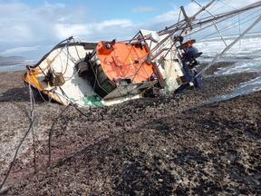 Fishing vessel the FV Mistral ran aground at Kaihoka Point near Farewell Spit at the top of the South Island in July, with concerns heavy oil, hydraulic fluid and diesel fuel could contaminate the remote coastline.

