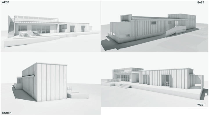Designs for the Masterton youth hub. 