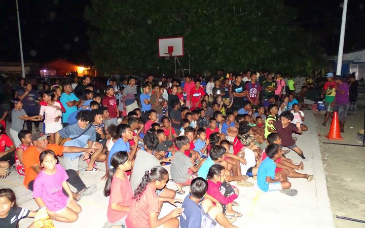 Although this photo taken at a basketball championship in Majuro on November 19 may not tend to suggest it, preliminary results from the 2021 national census show the nation's population has declined 26 percent since 2011. 