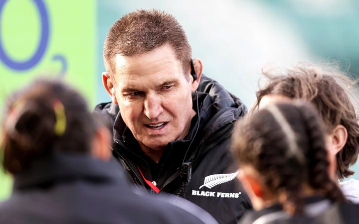 Black Ferns coach Glenn Moore