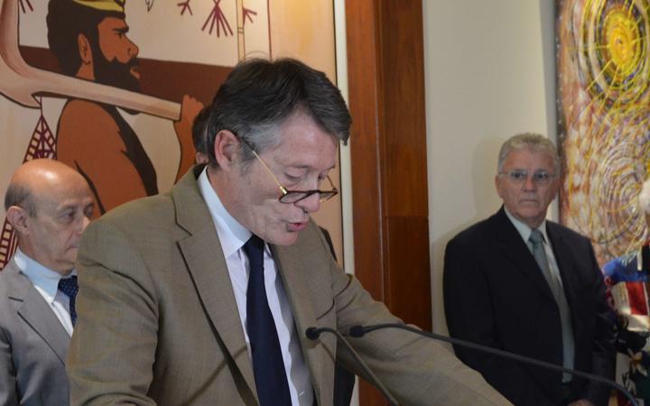 Francis Lamy, superviseur du référendum en Nouvelle-Calédonie 