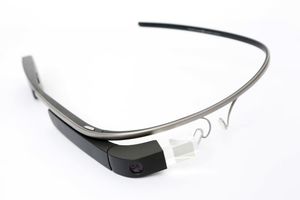 A photo of Google Glass