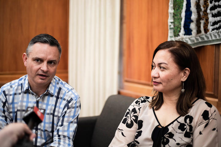 Green Party co-leaders James Shaw and Marama Davidson (end of year interview)