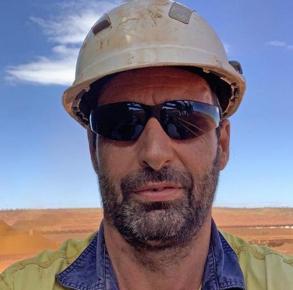 Mark Parry formerly of Dunedin, a boilermaker living in Port Hedland, in the Pilbara region of Western Australia