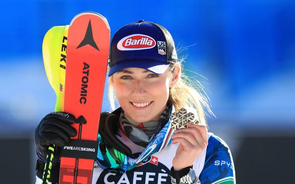 Skater Michaela Shiffrin AS