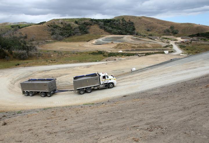 The Northland regional landfill takes shape south of Whangārei in 2009.