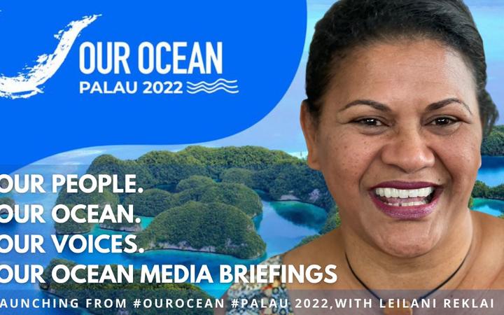 The publisher of the Island Times - Leilani Reklai 