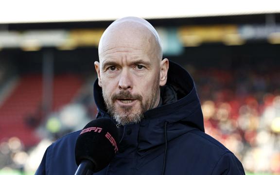 L'allenatore dell'Ajax Erik ten Hag 