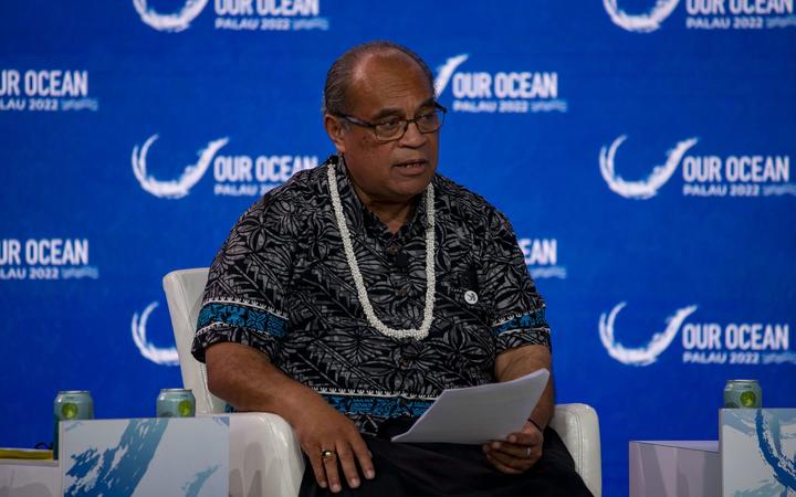 New Zealand's Minister for Pacific Peoples and Associate Minister of Foreign Affairs, Aupito William Sio 