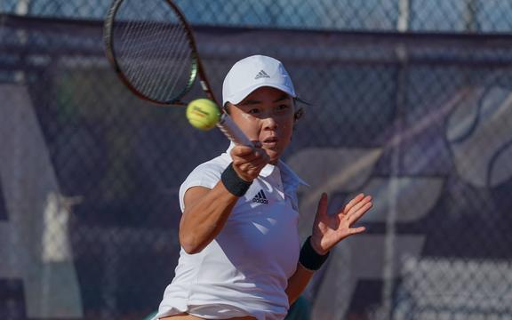 La tenista neozelandesa Vivian Yang.