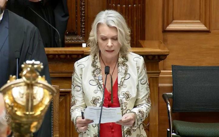 New Zealand politician Ingrid Leary delivered a prayer in Parliament entirely in Rotuman 