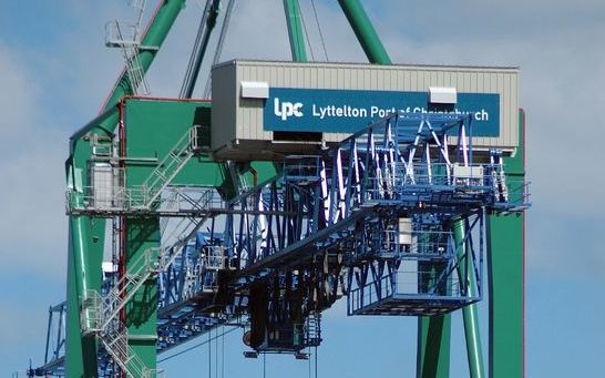 Lyttelton Port container terminal was forced to shut down overnight by industrial action.