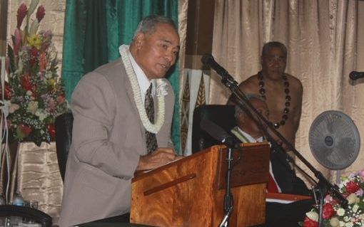 American Samoa Governor Lolo Moliga.