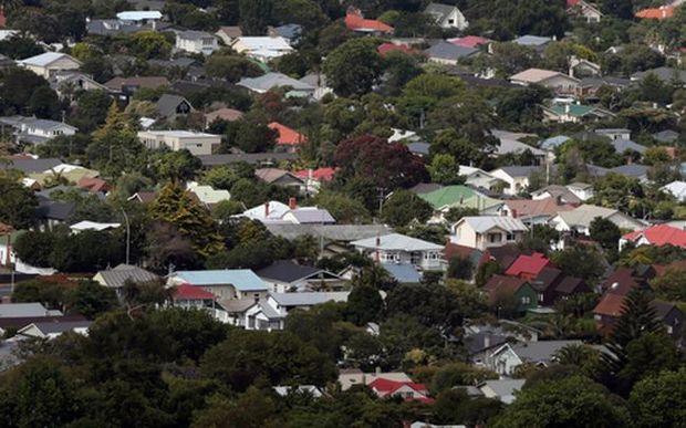 Auckland housing, pictured from Mt Eden.
