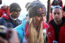 American alpine ski racer Lindsey Vonn.