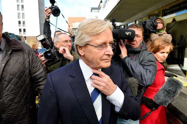 British television actor William Roache, who played Ken Barlow, Anne Kirkbride's on-screen husband.