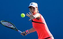 The New Zealand tennis number one Marina Erakovic.