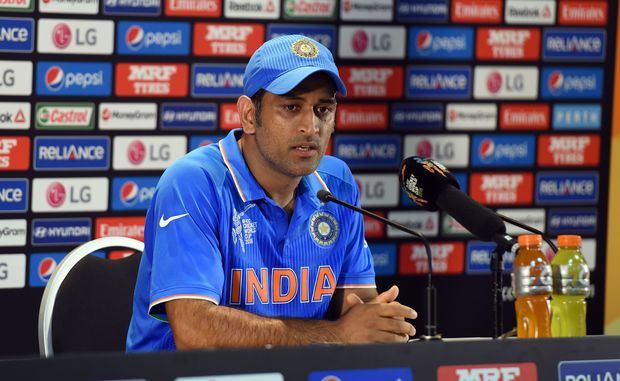 India captain Mahendra Singh Dhoni 