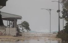   Tuvalu - tidal surges 16x10