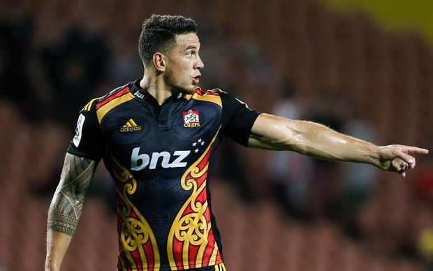 Sonny Bill Williams in action for the Chiefs.