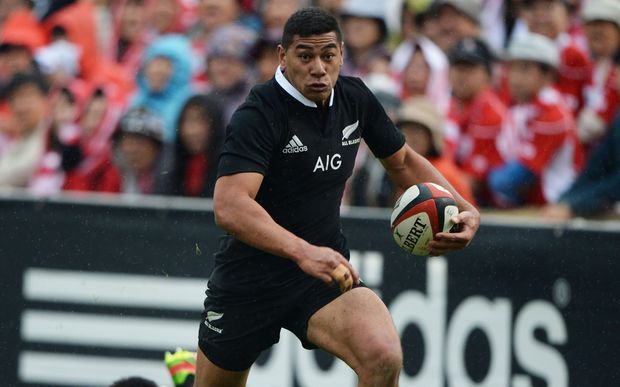 Charles Piutau in action for the All Blacks 