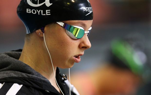 New Zealand's top swimmer Lauren Boyle.