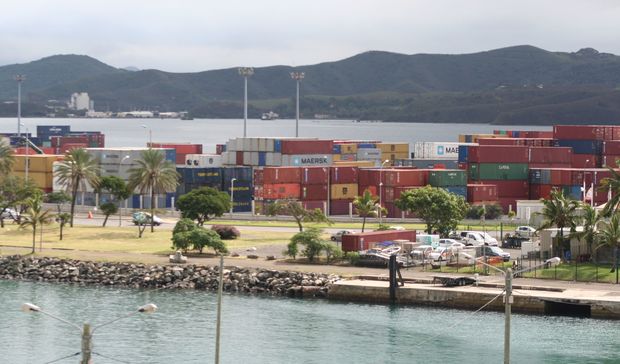 Port of Noumea, New Caledonia.
