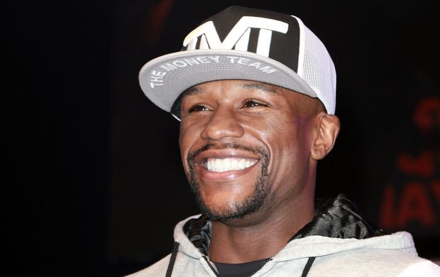 The American boxer Floyd Mayweather.