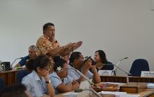 The clerk of the Cook Islands parliament, John Tangi