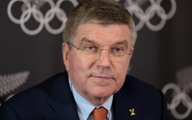 Thomas Bach, President of the International Olympic committee.