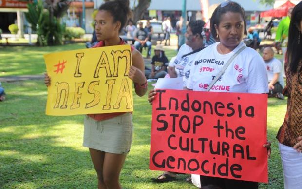 March in Fiji for West Papua