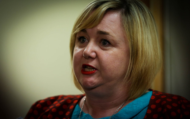 Labour MP Megan Woods during caucas run April 2015.