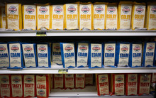 Cheese and dairy products in Pak n Save Kilbirnie.