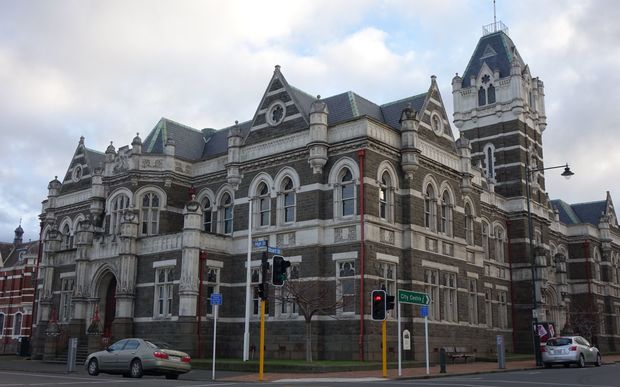 The historic Dunedin courthouse.