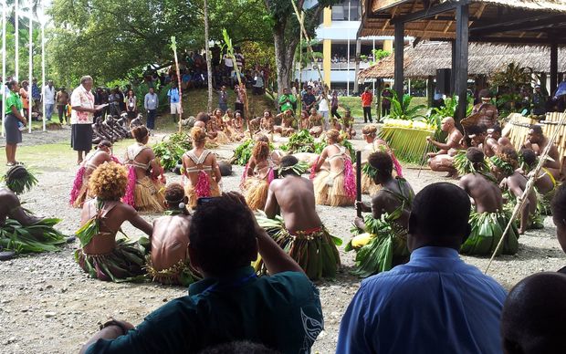 MSG opening ceremony in Honiara