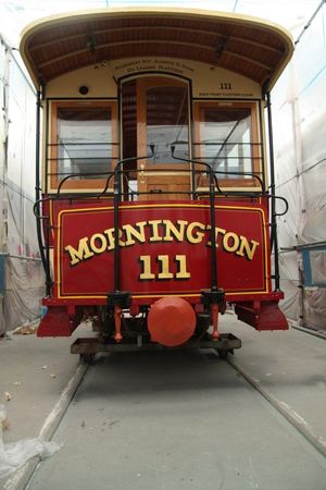 Mornington Rail Car front view