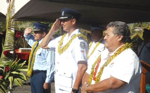 Samoa Minister of Police, and Police Commissioners from Samoa and Cook Islands.