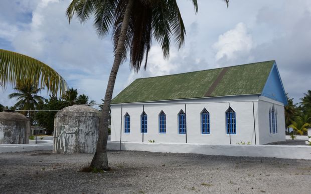 A church on Penrhyn, Cook Islands