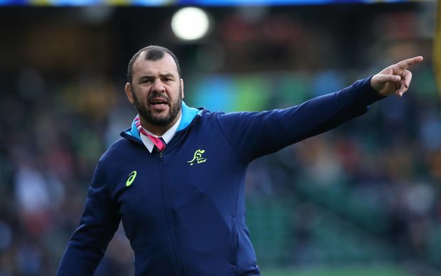 Wallabies coach Michael Cheika.