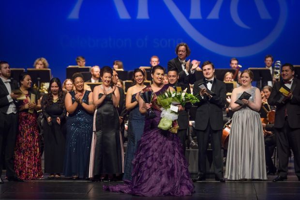 2014 NZ Aria Contestants with winner Isabella Moore