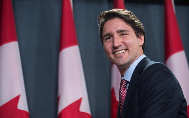 Canadian prime minister Justin Trudeau