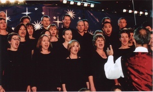 Yuletide Carols Being Sung By a Choir